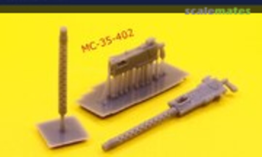 1:35 Browning M1919 (30 Cal) Machine Gun (3D MicroCosmos MC-35-402) MC-35-402