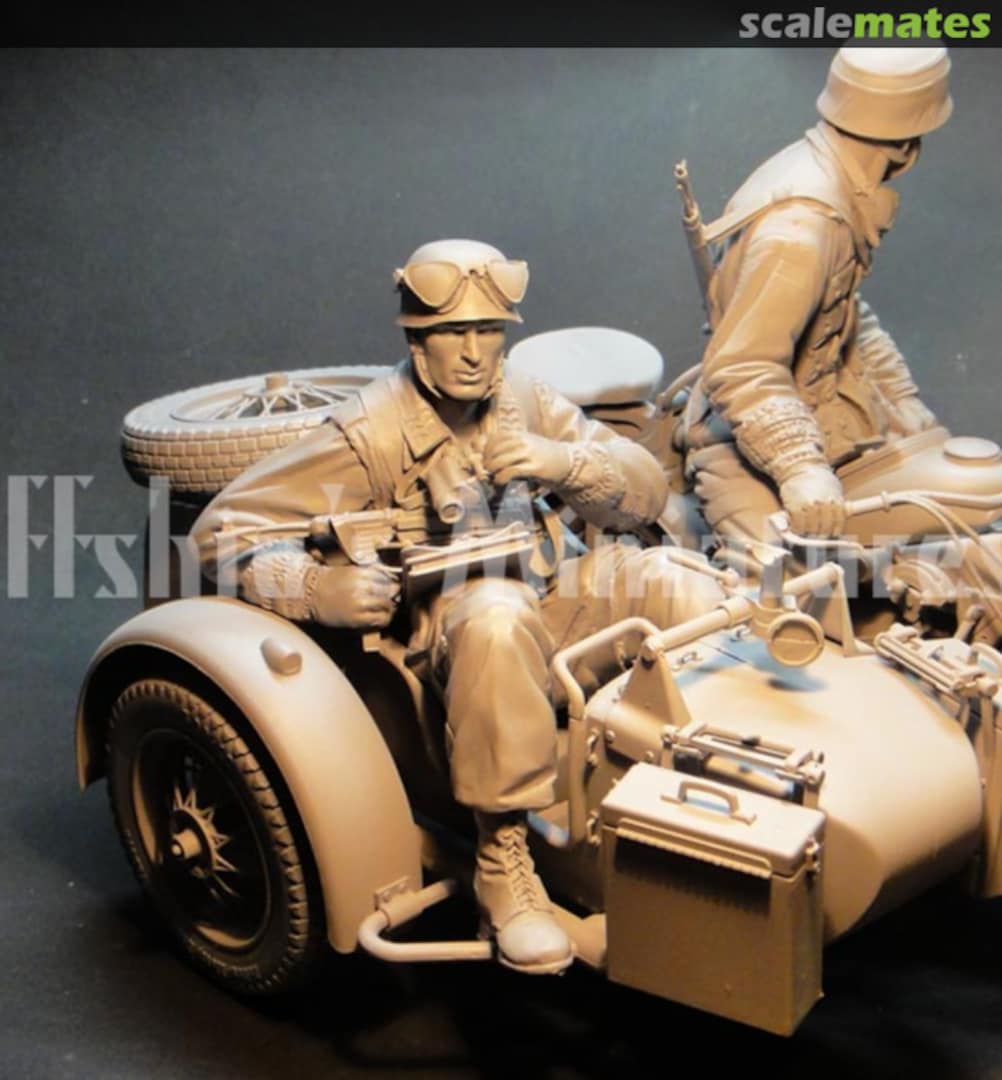 Boxart Fallschirmjager Motorcycle Team, Gran Sasso, Italy Sept. 1943 (Part II) JS200018 Jeffshiu's Miniatures Boxart Fallschirmjager Motorcycle Team, Gran Sasso, Italy Sept. 1943 (Part II) JS200018 Jeffshiu's Miniatures