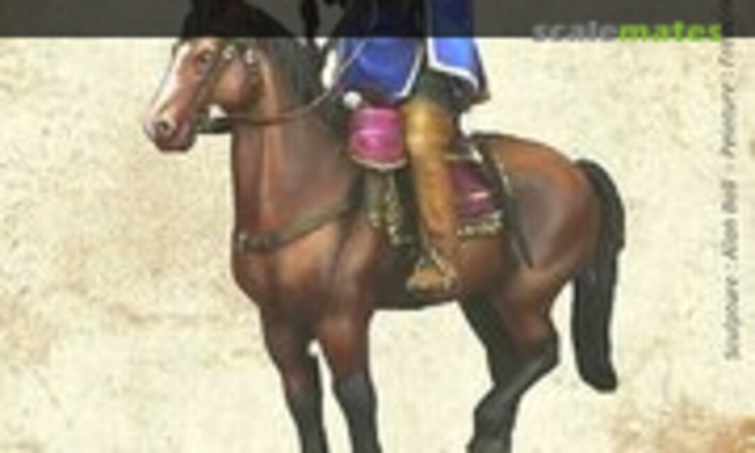 54mm Mousquetaire avec mousquet, à cheval (Kings Figurines MOUS001) MOUS001