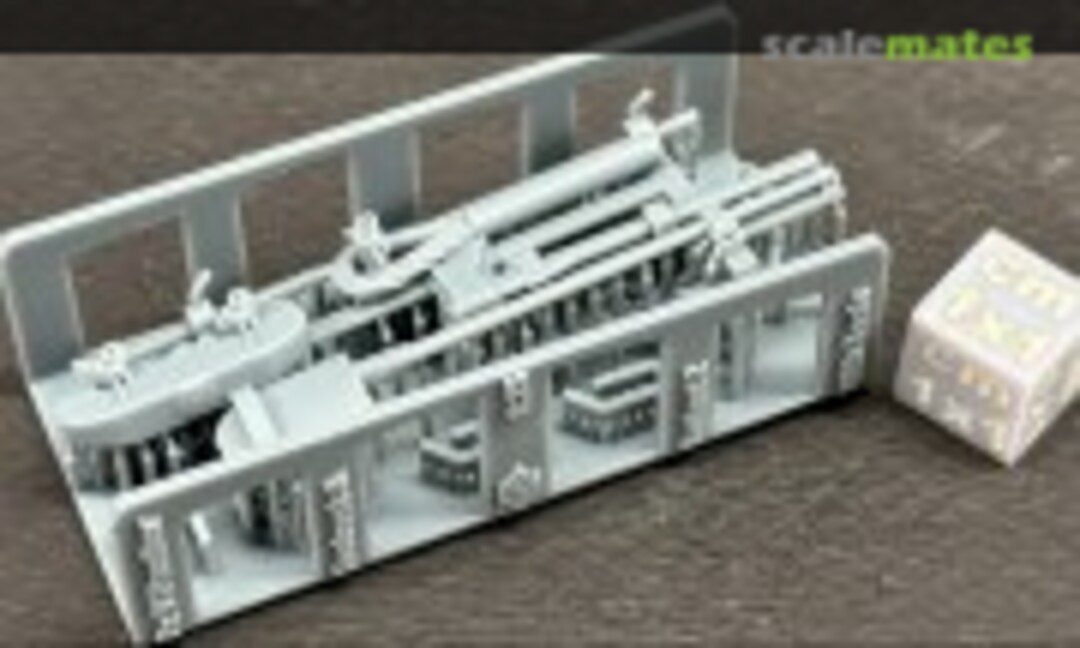 1:25 Tool holder (complete) - type A-2 for PzKpfw V (EMP3d 25040828) 25040828