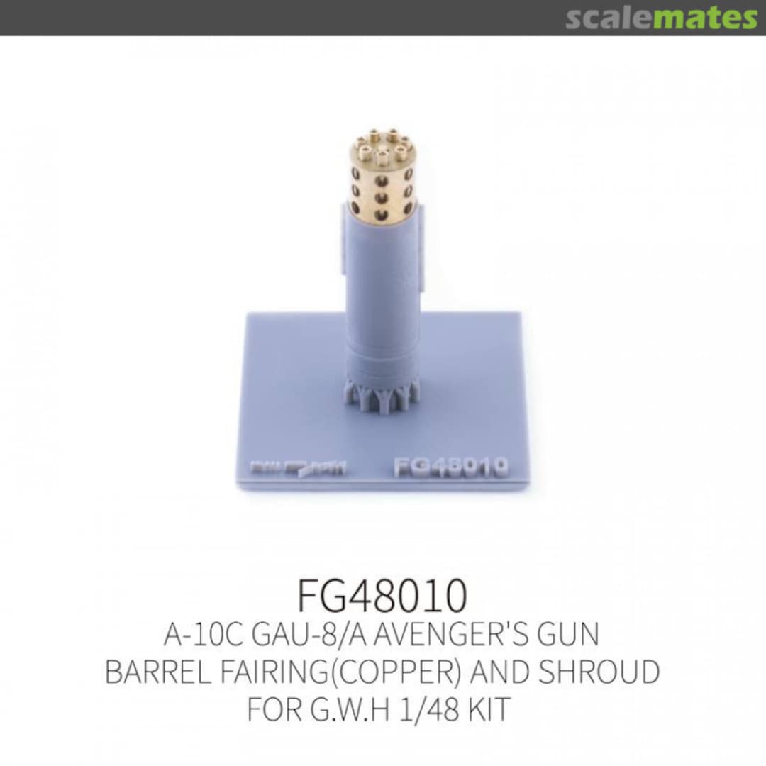 Boxart A-10C GAU-8/A Avenger's Gun Barrel Fairing(Copper) And Shroud FG48010 Galaxy Model Boxart A-10C GAU-8/A Avenger's Gun Barrel Fairing(Copper) And Shroud FG48010 Galaxy Model