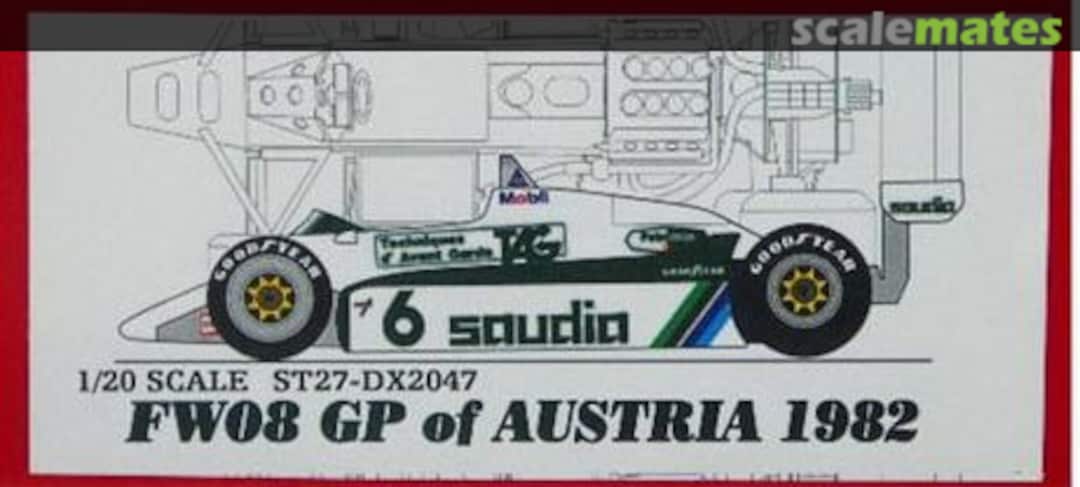 Boxart Williams FW08 ST27-DX2047 Studio27 Boxart Williams FW08 ST27-DX2047 Studio27