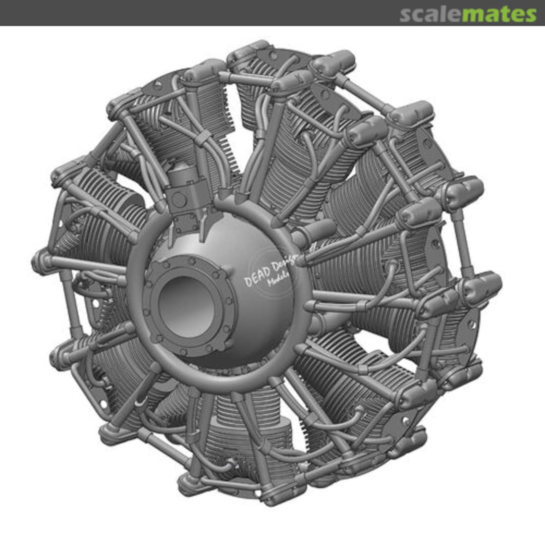Boxart Ki-43 II Hayabusa engine Ha-115 3D72001 DEAD Design Models
