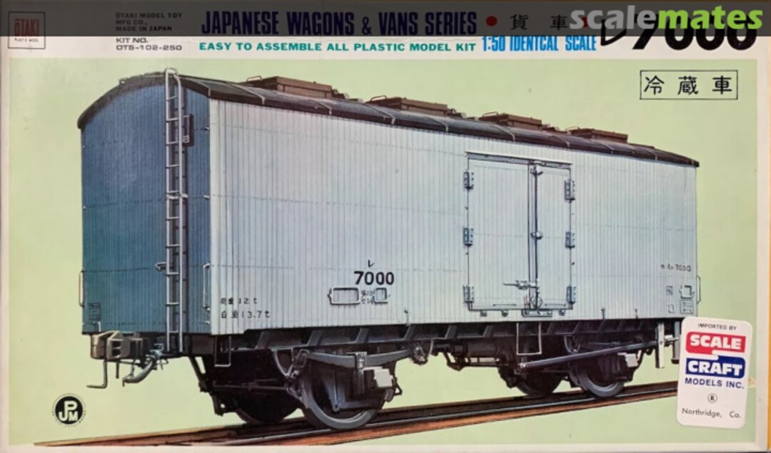 Boxart Re 7000 OTS-102-250 Otaki/Scale Craft Boxart Re 7000 OTS-102-250 Otaki/Scale Craft