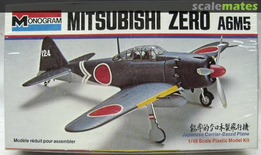 Boxart Mitsubishi Zero A6M5 6799 Monogram Boxart Mitsubishi Zero A6M5 6799 Monogram