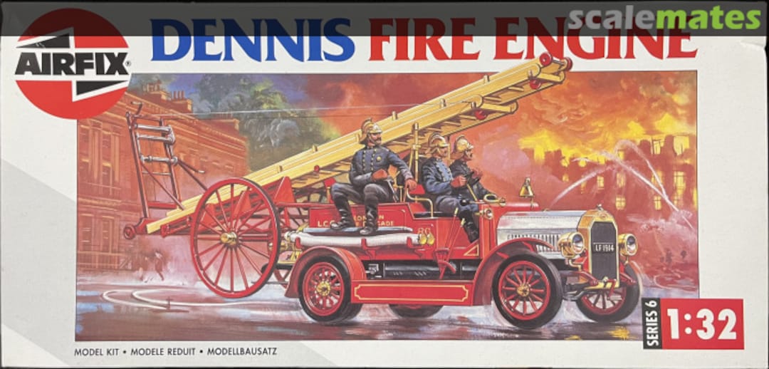 Boxart Dennis Fire Engine 06442 Airfix Boxart Dennis Fire Engine 06442 Airfix