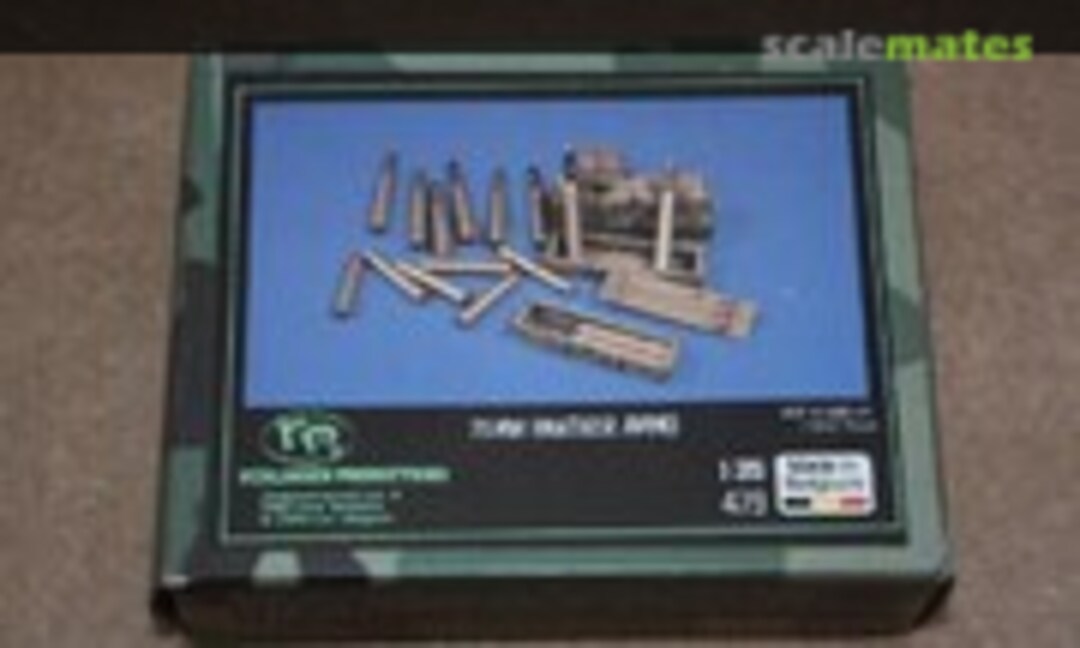 1:35 75mm Panther Ammo (Verlinden Productions 479)