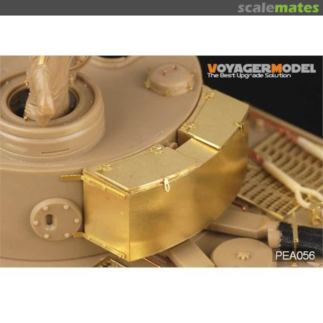 Boxart Tiger I Initial Production Africa Troop Stowage Bins PEA056 Voyager Model Boxart Tiger I Initial Production Africa Troop Stowage Bins PEA056 Voyager Model