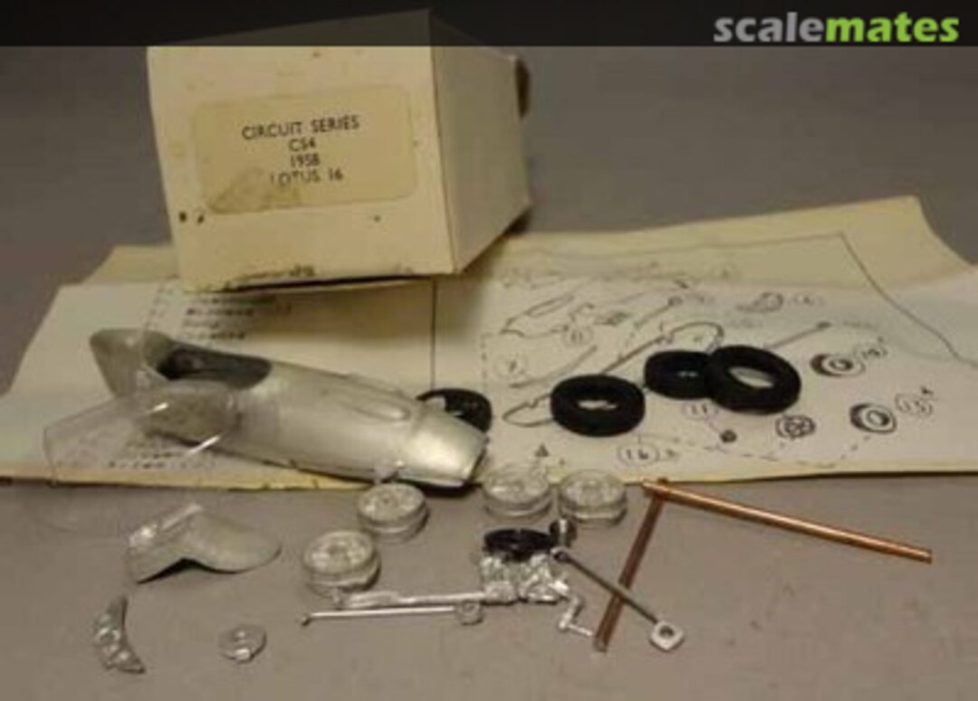 Boxart Lotus 16 CS4 Motorkits Boxart Lotus 16 CS4 Motorkits