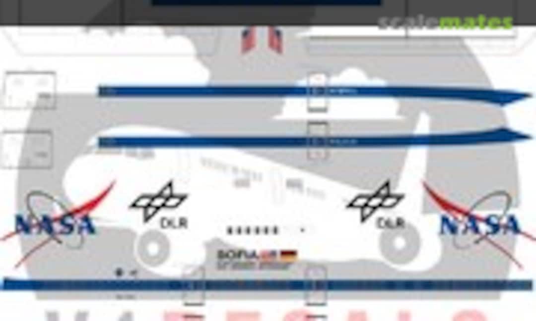 1:144 NASA Boeing 747SP (DLR SOFIA) (V1 Decals V1D0488-144) V1D0488-144