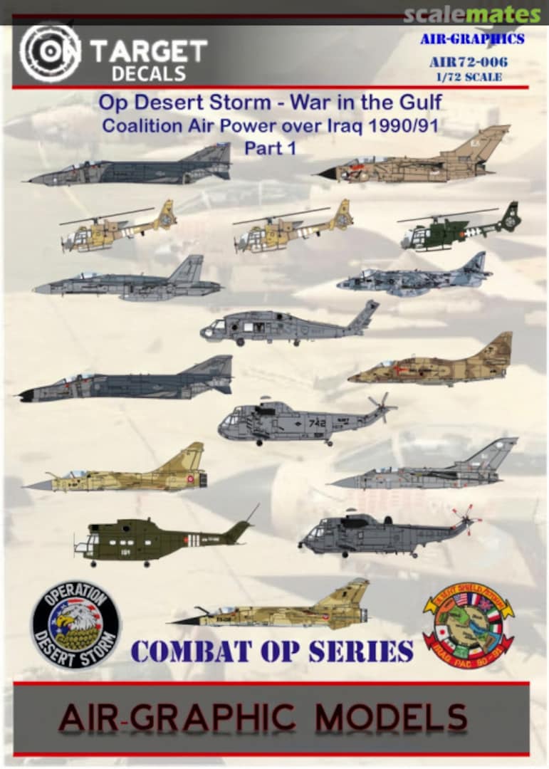 Boxart Op Desert Storm - War in the Gulf AIR72-006 Air-Graphics Models