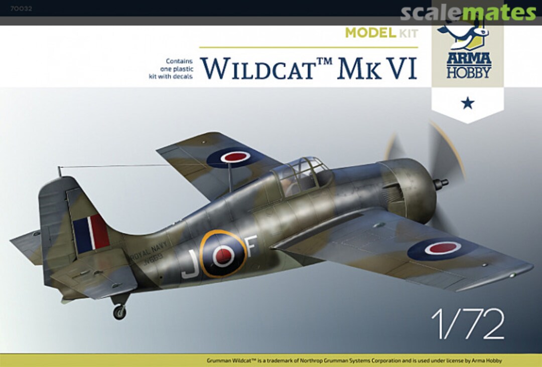 Boxart Wildcat™ Mk VI 70032 Arma Hobby Boxart Wildcat™ Mk VI 70032 Arma Hobby