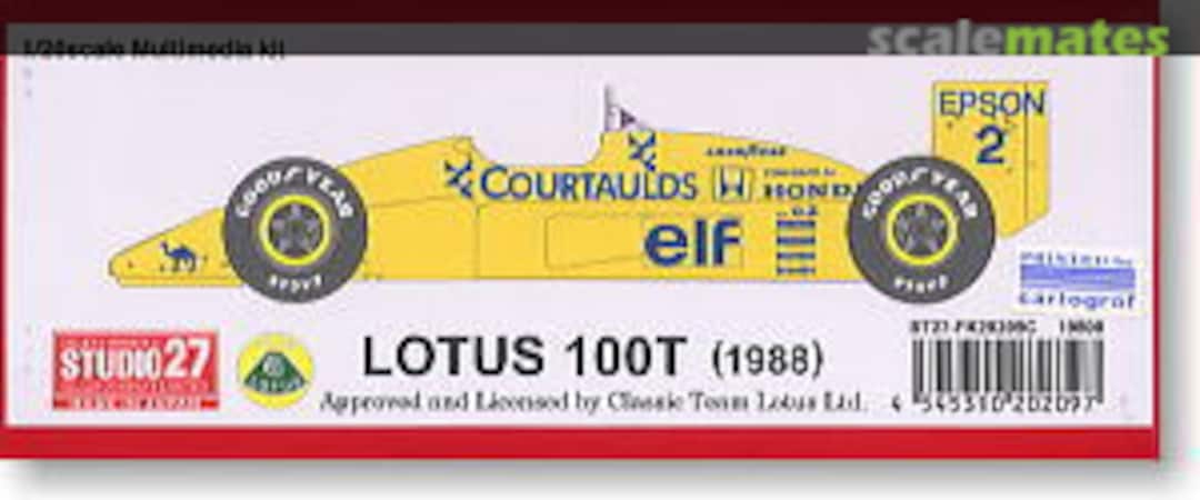 Boxart Lotus 100T ST27-FK20209 Studio27 Boxart Lotus 100T ST27-FK20209 Studio27