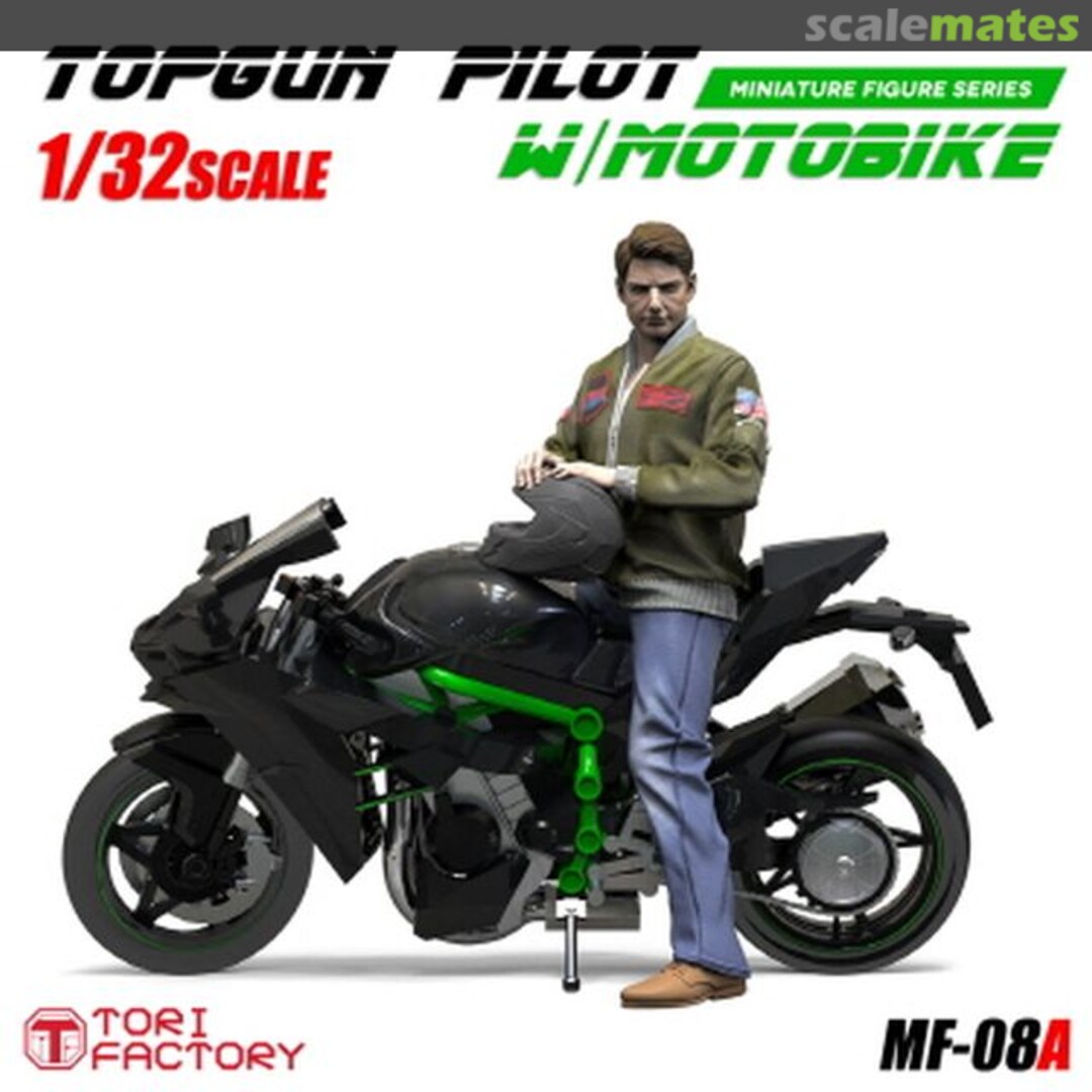 Boxart TOPGUN Pilot w/Motobike MF-08A Tori Factory Boxart TOPGUN Pilot w/Motobike MF-08A Tori Factory
