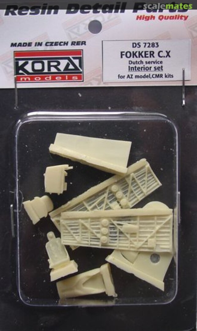 Boxart Fokker C.X DS7283 Kora Models Boxart Fokker C.X DS7283 Kora Models