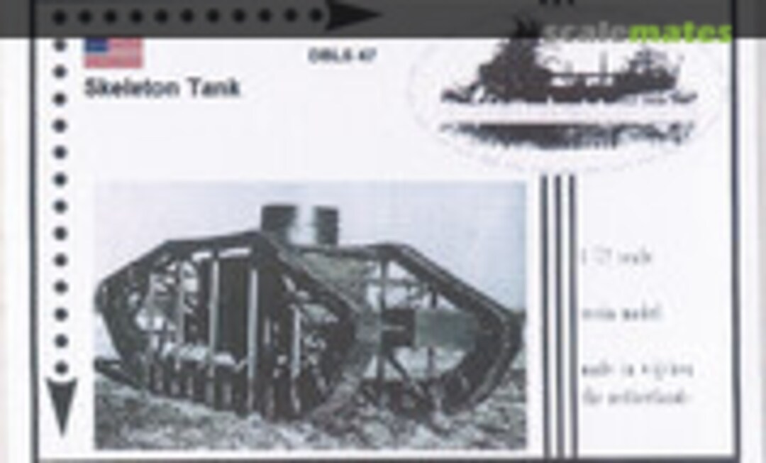 1:72 Skeleton Tank (Den Bels Models DBLS 47) DBLS 47
