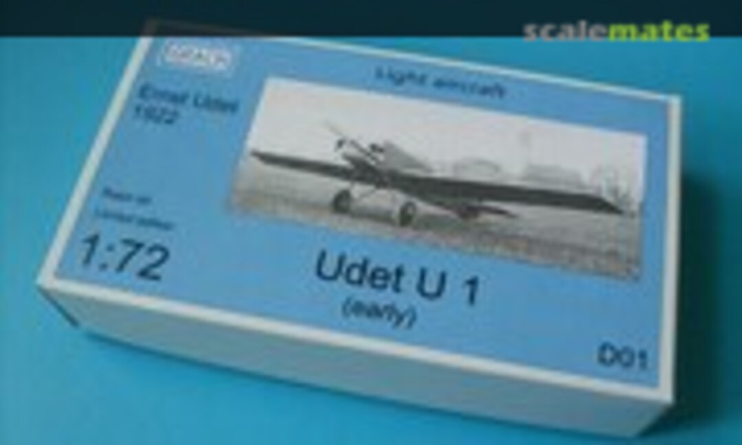 1:72 Udet U1 (early) (GRACH Model D01) D01