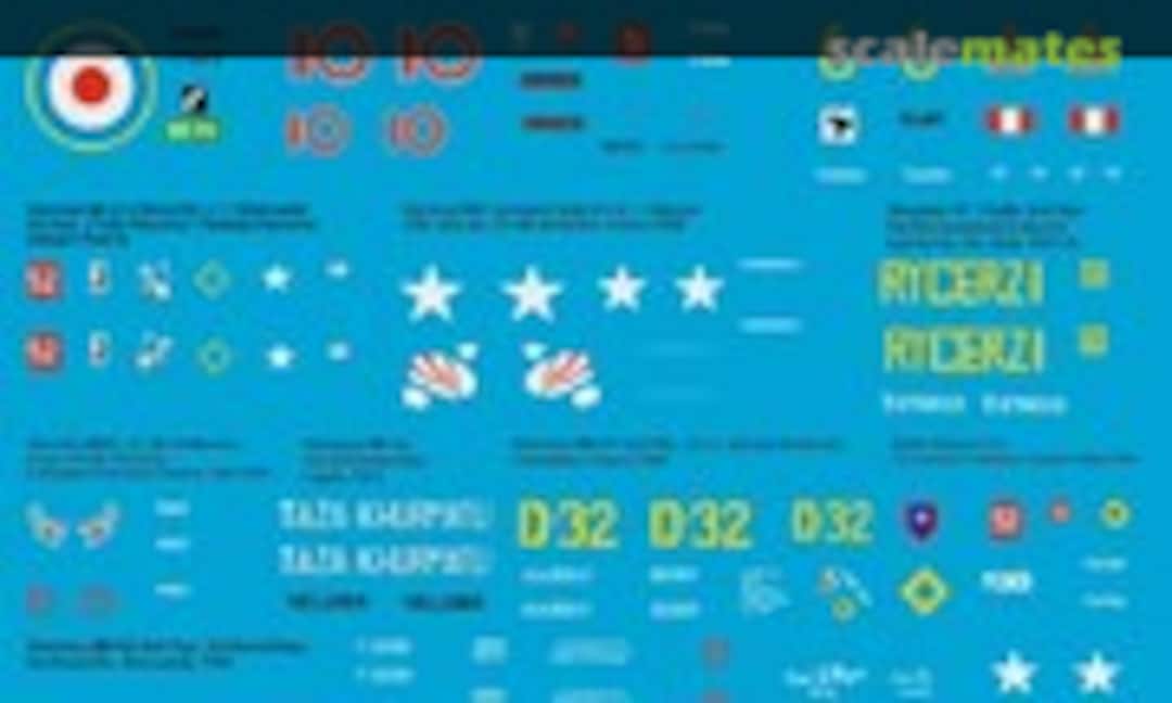 1:87 Englische und Polnische Sherman in Afrika-Italien und Frankreich (Peddinghaus-Decals 87 3381) 87 3381