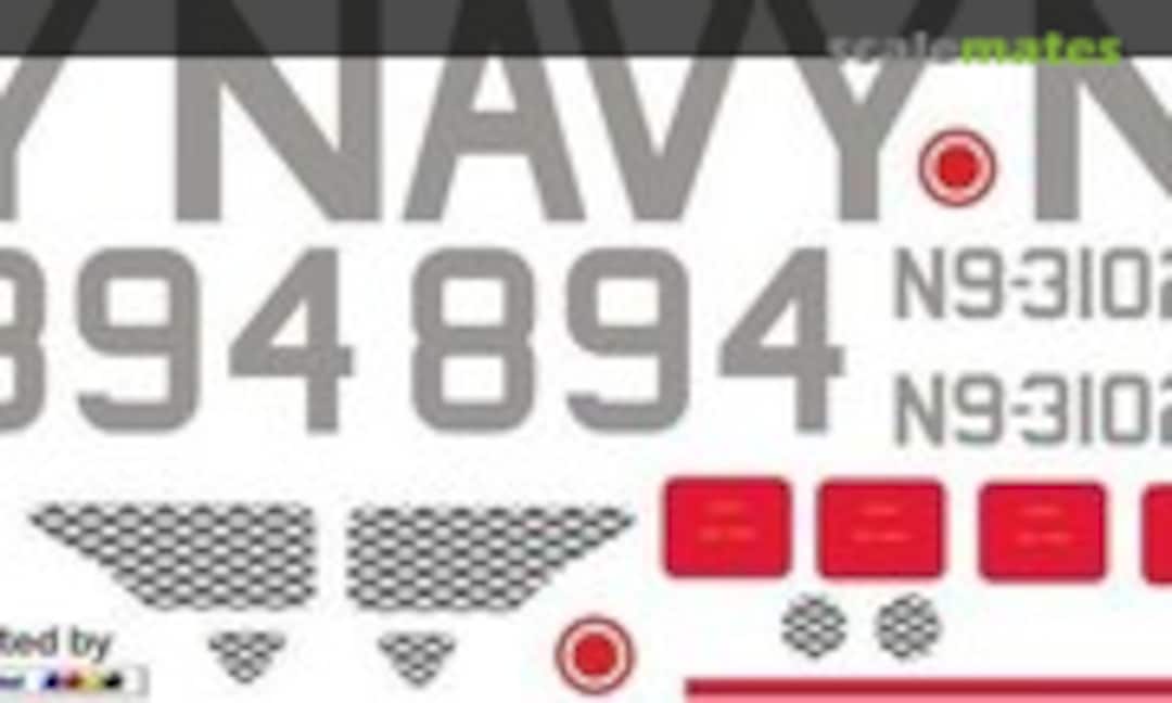 1:35 UH-1C - australische Navy (Heli Scale Quality Decal 106) Decal 106
