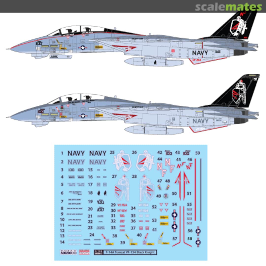 Boxart F-14A Tomcat VF-154 Black Knights WD44041 Monokio Boxart F-14A Tomcat VF-154 Black Knights WD44041 Monokio