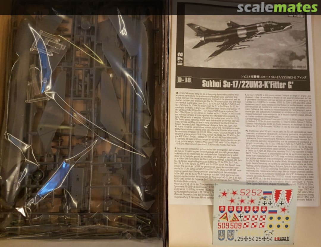 Contents Su-17UM-3K D-18 MasterCraft Contents Su-17UM-3K D-18 MasterCraft