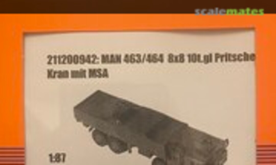 MAN 463/464 8x8 10t. Pritsche/Kran mit MSA (ArsenalM 211200942)