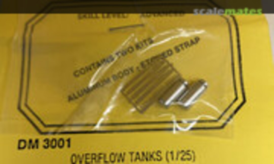 1:25 OVERFLOW TANKS (Detail Master DM 3001) DM 3001