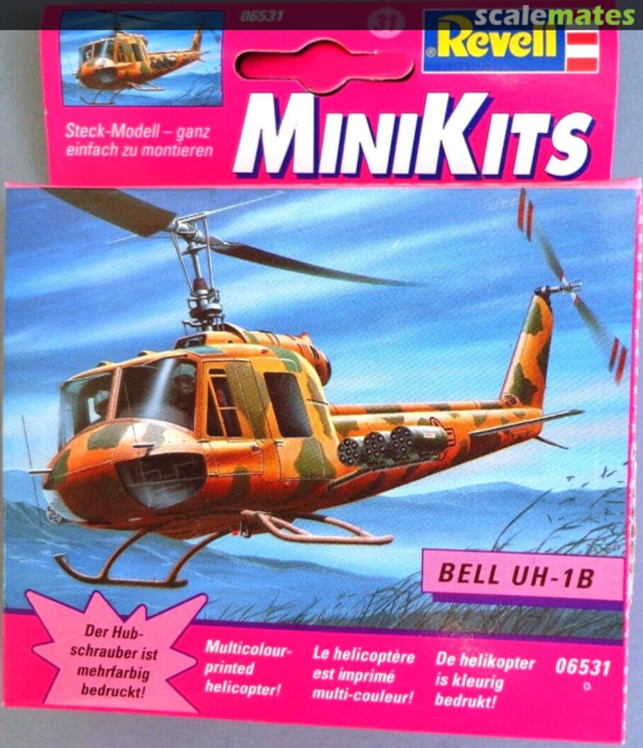 Boxart Bell UH-1B Huey 06531 Revell Boxart Bell UH-1B Huey 06531 Revell