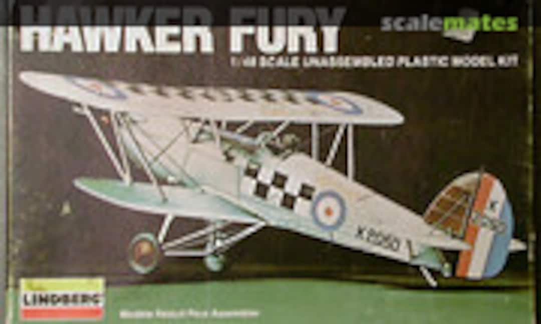 1:48 Hawker Fury (Lindberg 918)