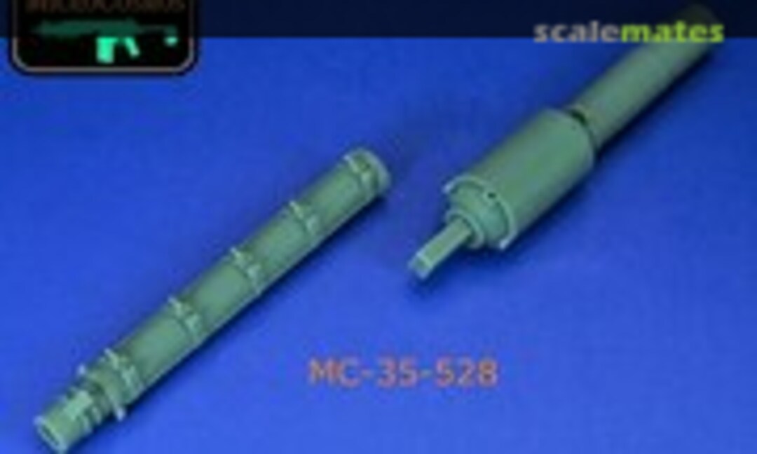 1:35 120mm MG253 Smoothbore Gun (Merkava 3 And 4) (3D MicroCosmos MC-35-528) MC-35-528