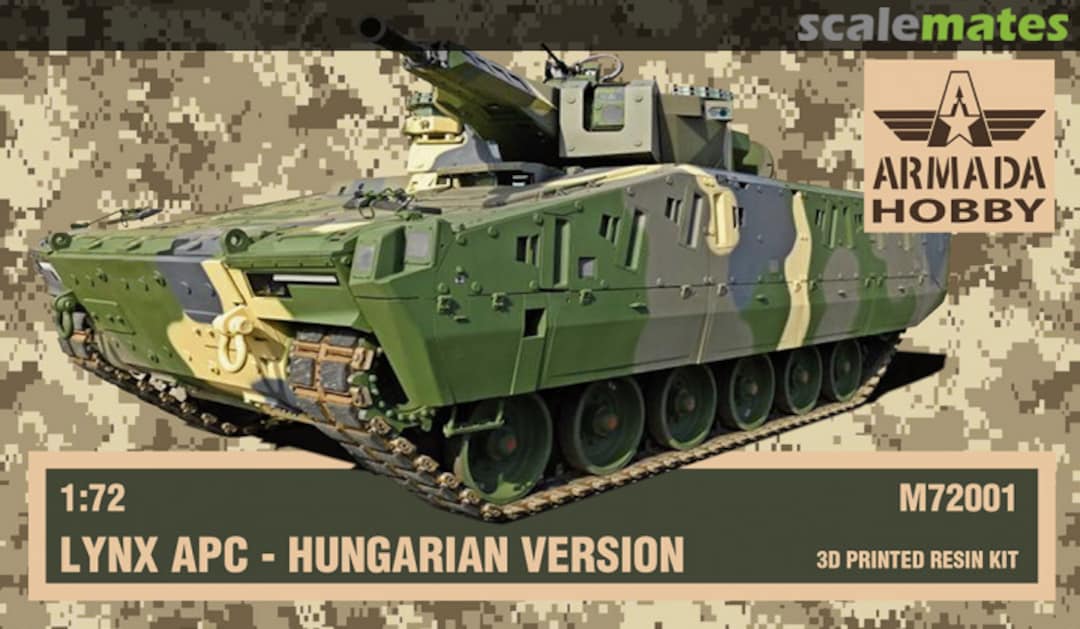 Boxart LYNX APC - Hungarian version M72001 Armada Hobby