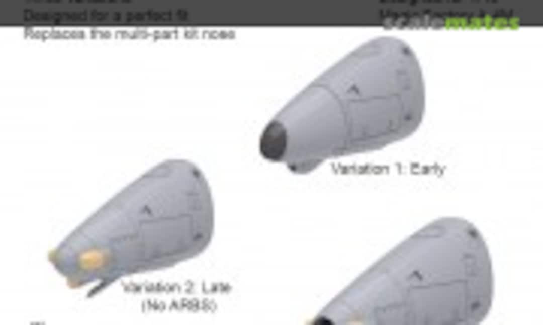 1:48 One-Piece Nose for Magic Factory A-4M (Matters of Scale 488122) 488122