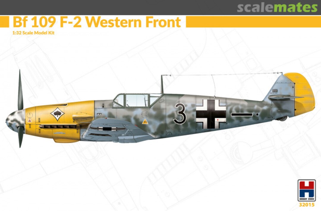 Boxart Bf 109 F-2 Western Front 32015 Hobby 2000 Boxart Bf 109 F-2 Western Front 32015 Hobby 2000