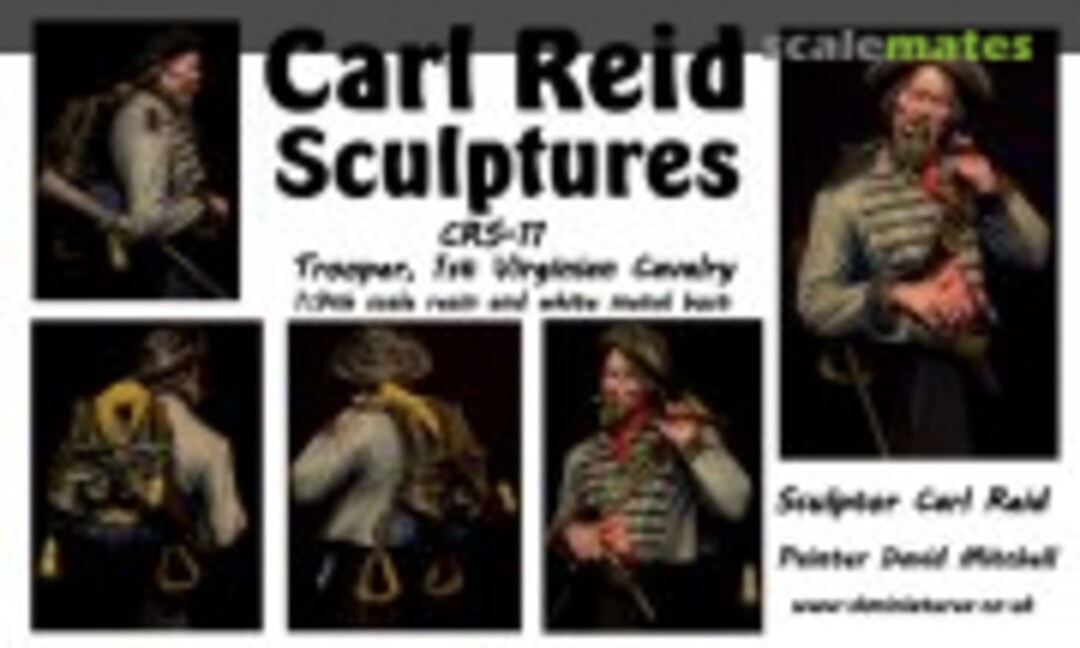 1:9 Trooper, 1st Virginian Cavalry (Carl Reid Scultures CRS-11) CRS-11
