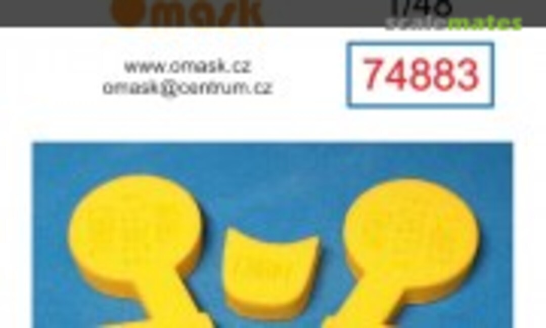 1:48 Fairey Firefly Mk.I Wheel Bay Plugs (For Trumpeter) (Omask 74883) 74883