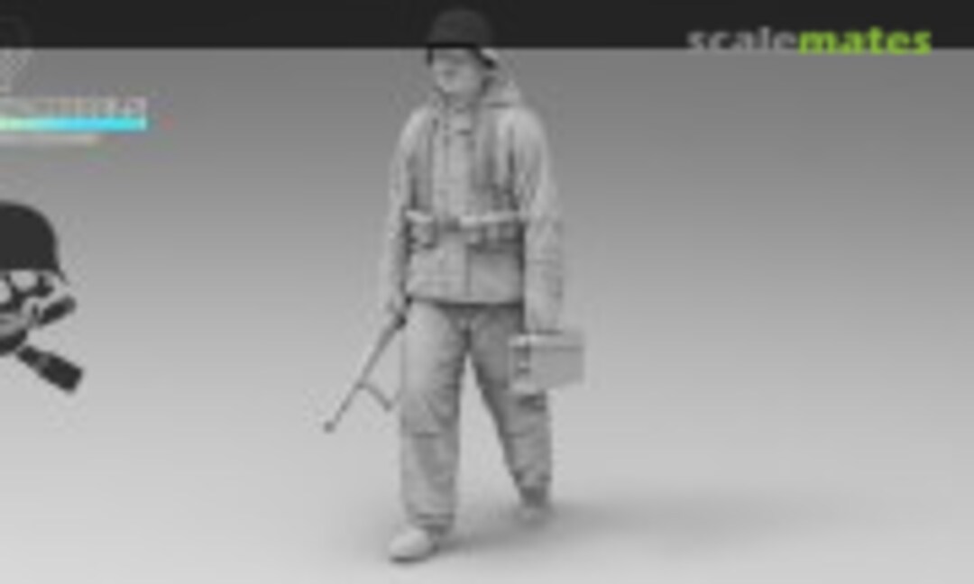 1:35 Fantassin « Totenkopf » en tenue d’hiver Porte Munition (Front de l’Est) (BlackSnake Model Totenkopf-04) Totenkopf-04