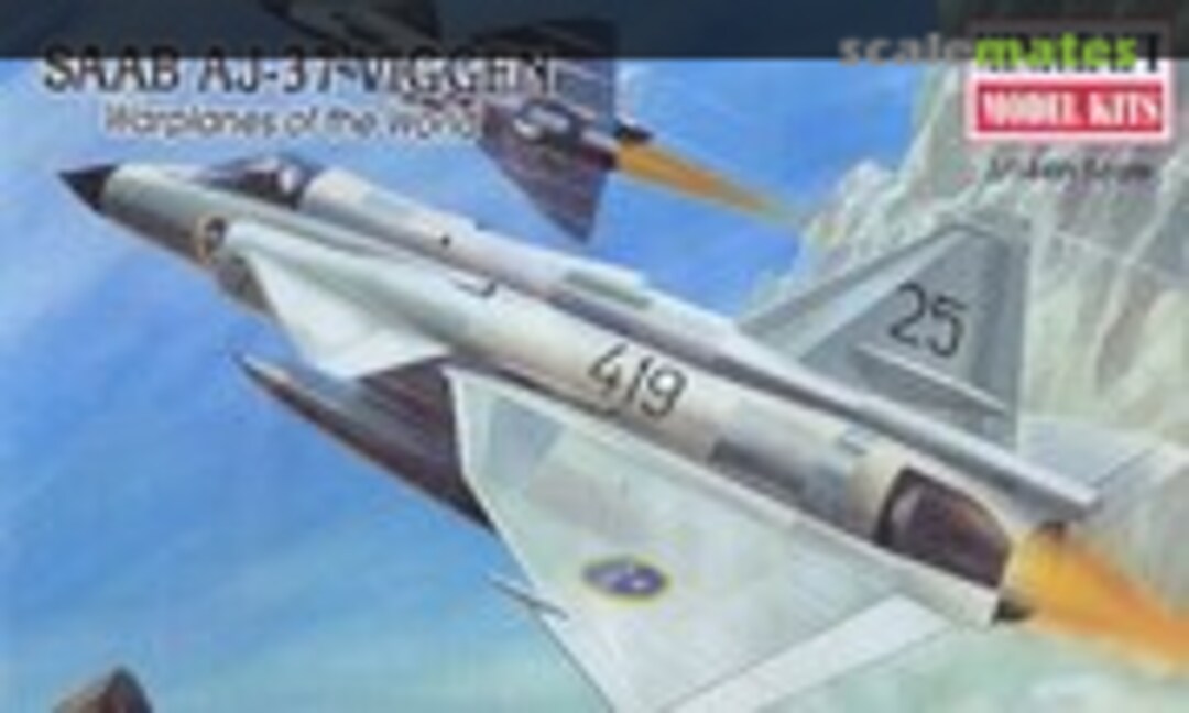1:144 Saab AJ-37 Viggen (Minicraft Model Kits 14418)