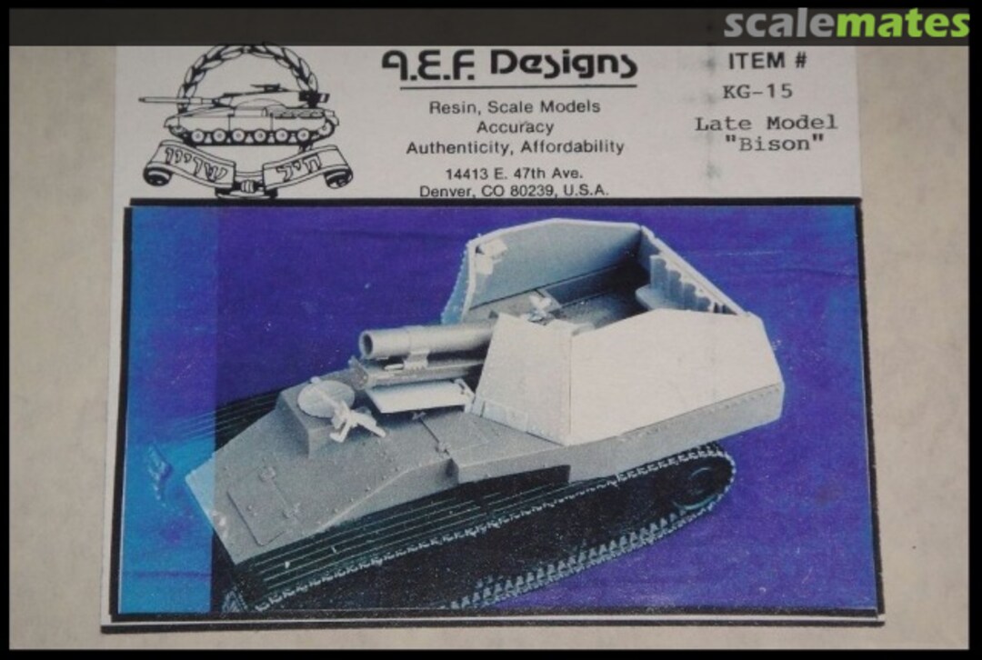 Boxart Late Model " Bison" KG-15 A.E.F. Designs Boxart Late Model " Bison" KG-15 A.E.F. Designs