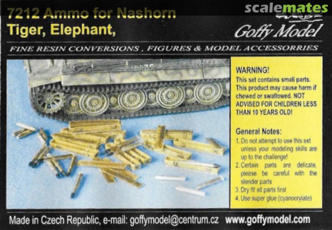 Boxart Ammo 7212 Goffy Model