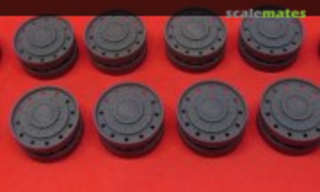 1:35 Wheels for KV, Stamp with inner amortization, July-August 1940 (OKB Grigorov 35014) 35014