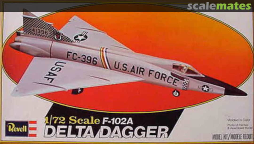 Boxart Convair F-102A Delta Dagger H-130 Revell Boxart Convair F-102A Delta Dagger H-130 Revell