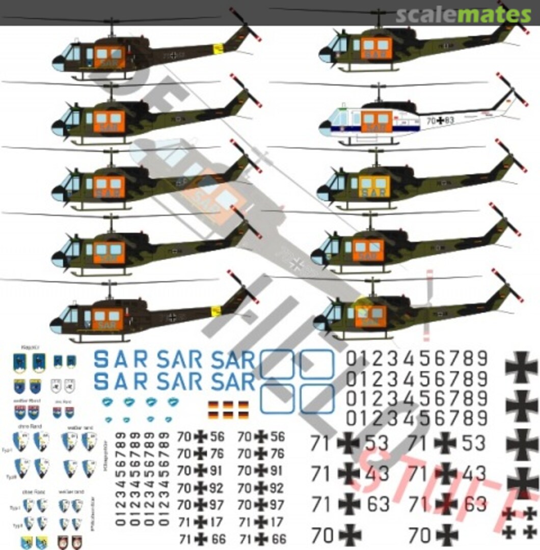 Boxart Bell UH-1D SAR Special DF30672 DF HeloStuff Boxart Bell UH-1D SAR Special DF30672 DF HeloStuff