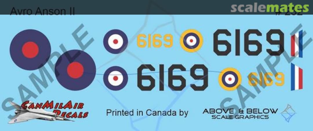 Boxart Avro Anson Mk.II 252 Above & Below Graphics Boxart Avro Anson Mk.II 252 Above & Below Graphics