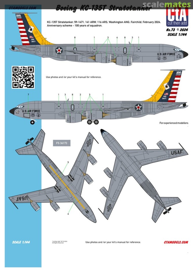 Boxart Boeing KC-135T Stratotanker 073 CtA Models