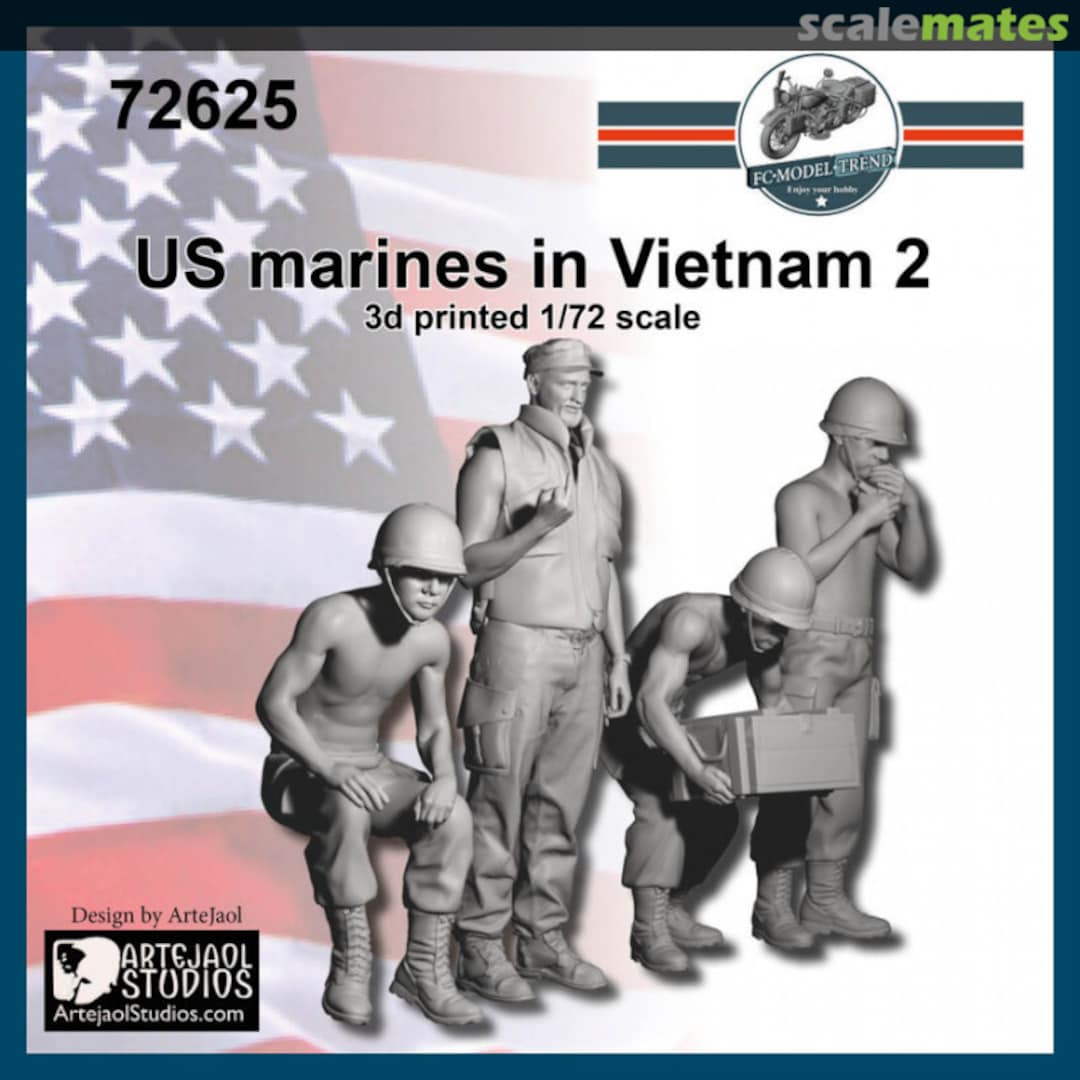 Boxart US marines in Vietnam 2 72625 FC Model Trend Boxart US marines in Vietnam 2 72625 FC Model Trend
