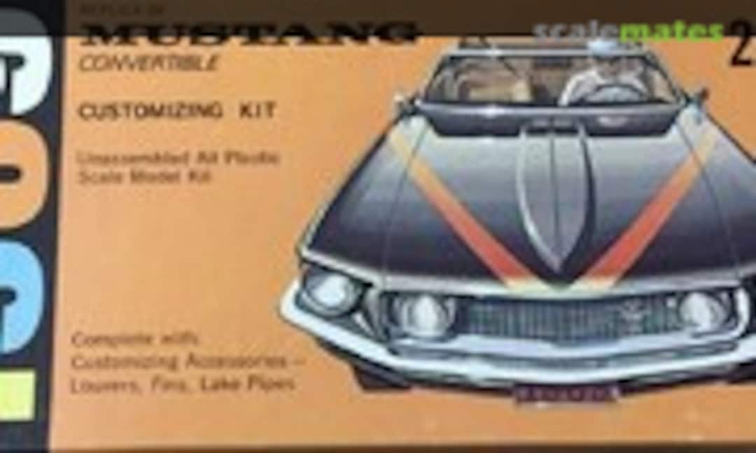 1:43 1969 Mustang Convertible (Palmer Plastics 996)