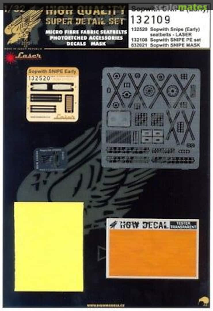 Boxart Sopwith SNIPE (Early version) - Super Detail Set 132109 HGW Models