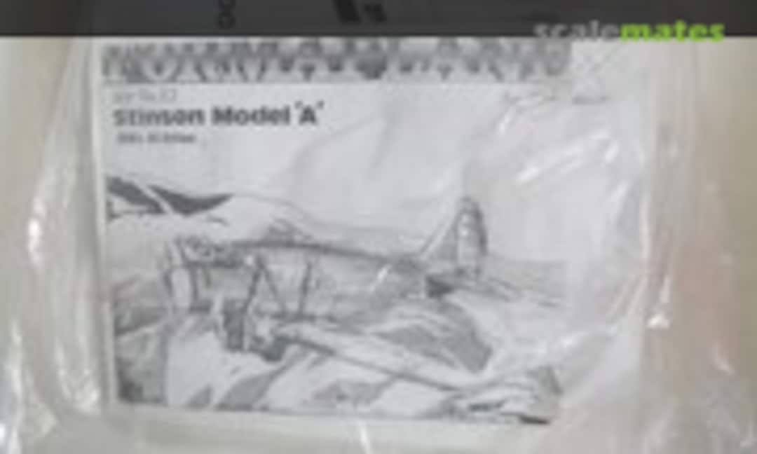 1:72 Stinson Model 'A' (Formaplane E2) E2