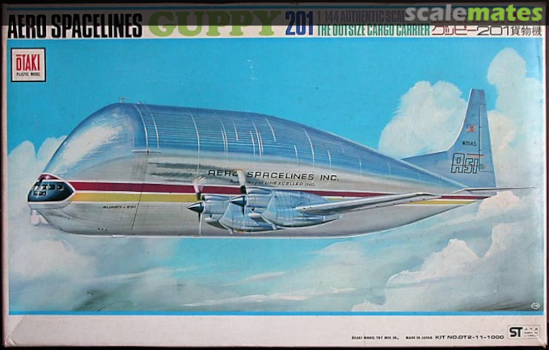 Boxart Aero Spacelines Guppy 201 OT2-11-1000 Otaki Boxart Aero Spacelines Guppy 201 OT2-11-1000 Otaki