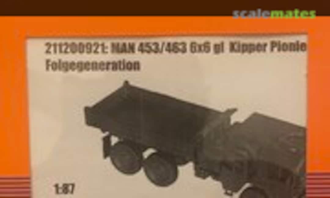 MAN 453/463 6x6 gl. Kipper Pioniere Folgegeneration (ArsenalM 211200921)